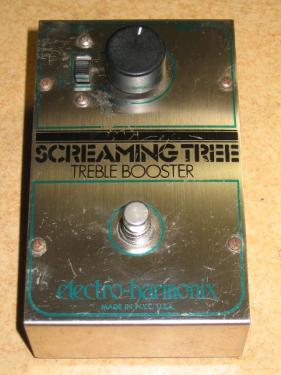 SCREAMING TREE Treble Booster Electro-Harmonix