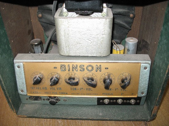 Amplificatore valvolare Binson
